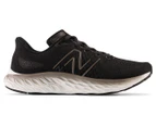 New Balance Men's Fresh Foam X EVOZ v3 Running Shoes - Black/Silver Metallic