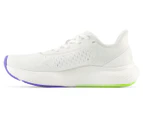 New Balance Women's FuelCell Rebel v3 Running Shoes - White/Thirty Watt/Electric Indigo
