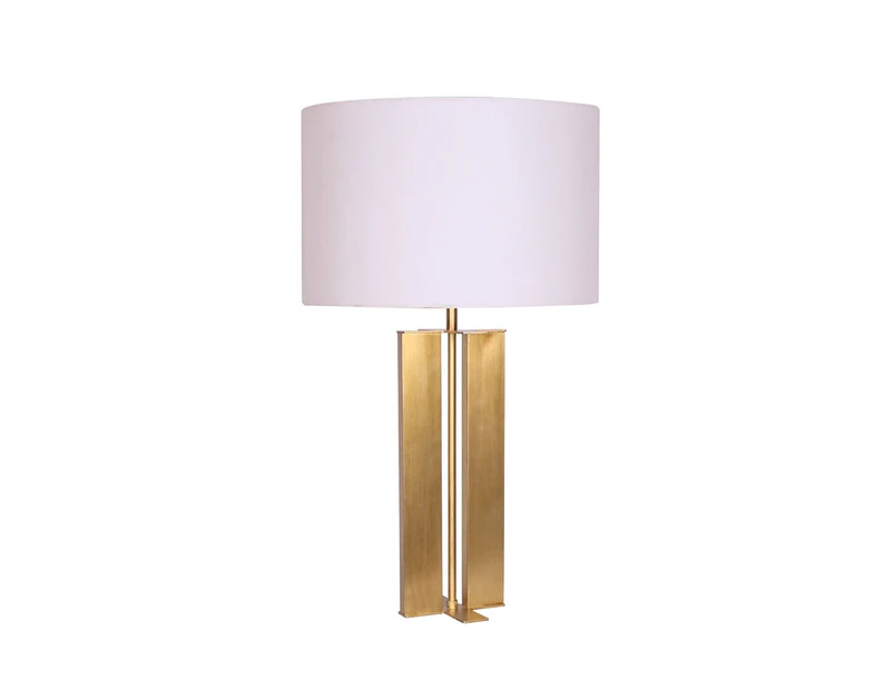 Table Lamp Desk Lamps Bedside Side Light Reading Metal Brushed Gold Lighting Decor