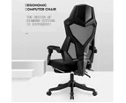 Foret Ergonomic Gaming Chair Home Office Chairs High Back Breathable Mesh Seat Computer Recliner Wws