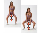 Fitness Master 25KG Adjustable Dumbbell Set Home GYM Exercise Equipment Anti rolled Orange Wws