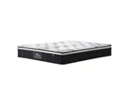 Bedra King Mattress Cool Gel Foam Euro Top Bed Pocket Spring Medium Firm 22cm