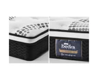 Bedra King Mattress Cool Gel Foam Euro Top Bed Pocket Spring Medium Firm 22cm