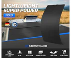 ATEM POWER 12V 110W Flexible Solar Panel Mono Shingled Caravan Battery Charging