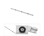 Aluminium Alloy Miter Bar Slider Table Saw Gauge Rod Woodworking Tool Durable In Use 450mm
