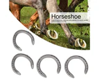 4Pcs Aluminium Alloy Horseshoe Kit Horse Riding Tool Equipment AccessoriesType 5