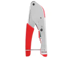 Press Crimping Plier F Type Compression Crimper for Coaxial Cable Tool Steel NonSlip Handle