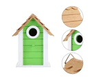 Outdoor Garden Balcony Decoration Wooden Bird Parrots House Nests Resting Cage Box Supplies