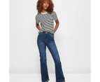 Petites Bootleg Denim Jeans - Dannii Minogue - Blue