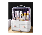 Makeup Organiser Storage Box - Cosmetic Jewellery Vanity Portable Display Case