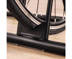 CyclingDeal 3 Bicycle Floor Parking Rack Stand MTB Road Bike Indoor Garage Storage