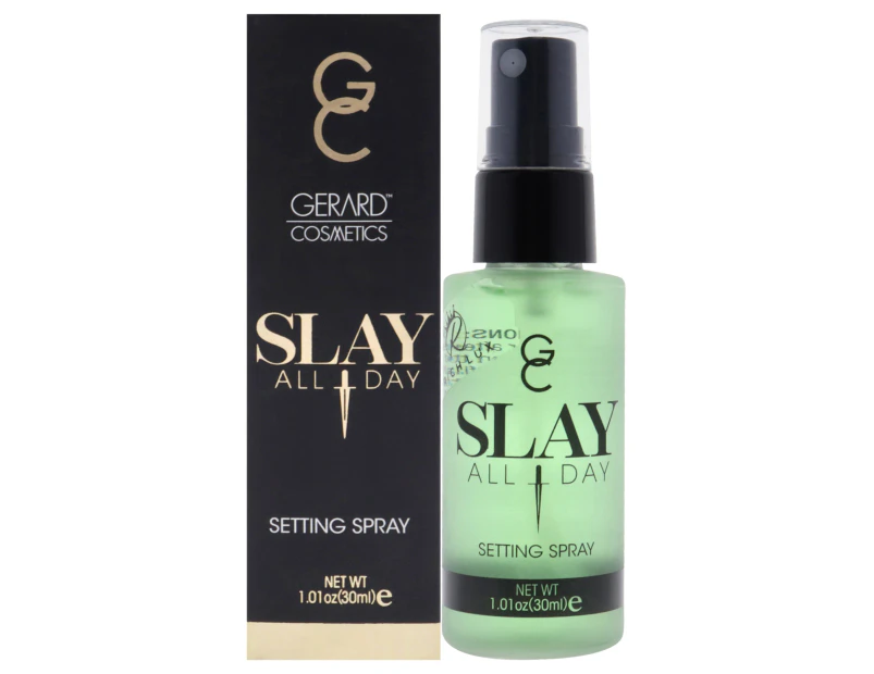 Slay All Day Setting Spray Mini - Mint Chocolate Chip by Gerard Cosmetic for Women - 1.01 oz Setting Spray