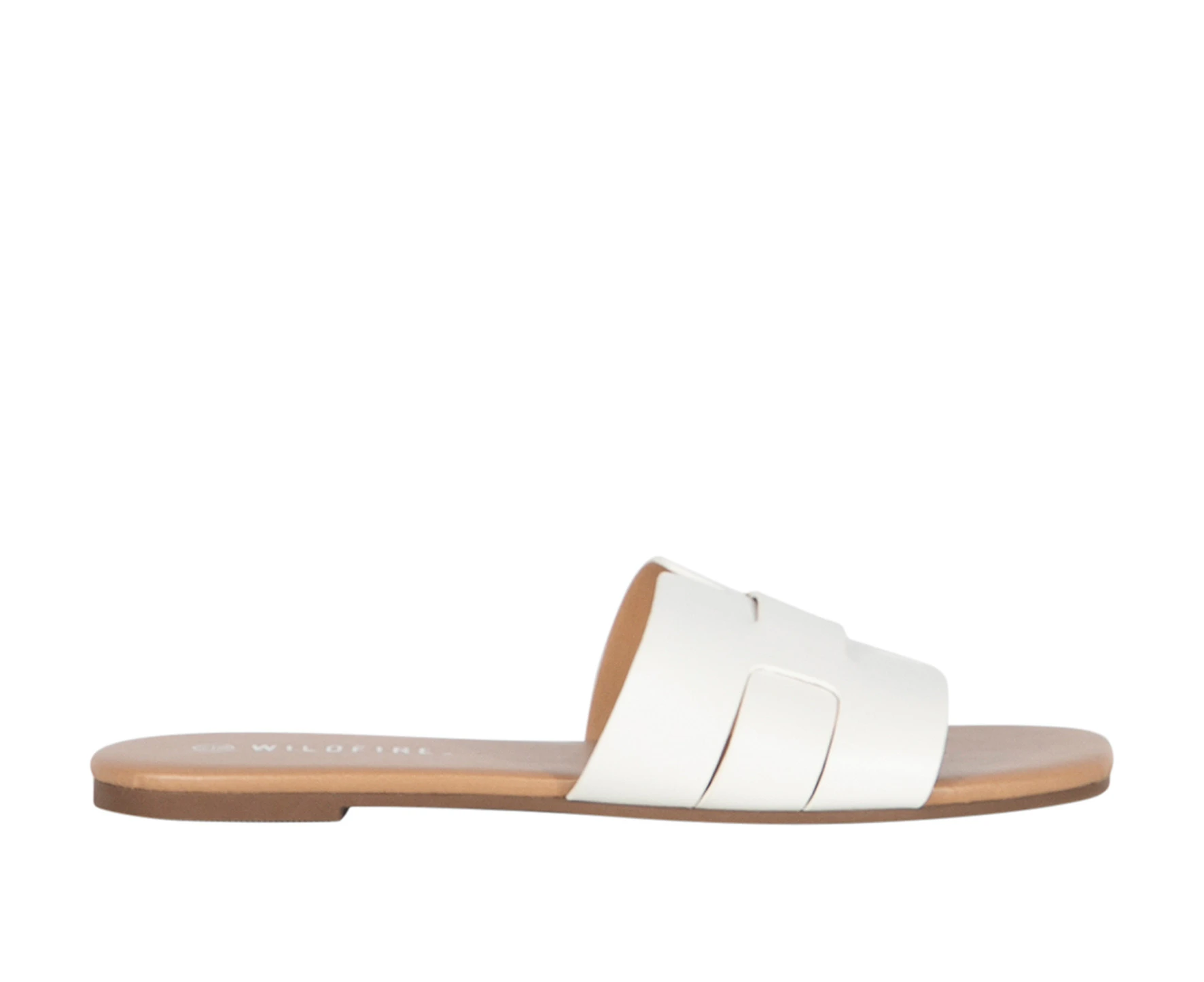 Dittany Wildfire Summer Flat Slide Women's - White