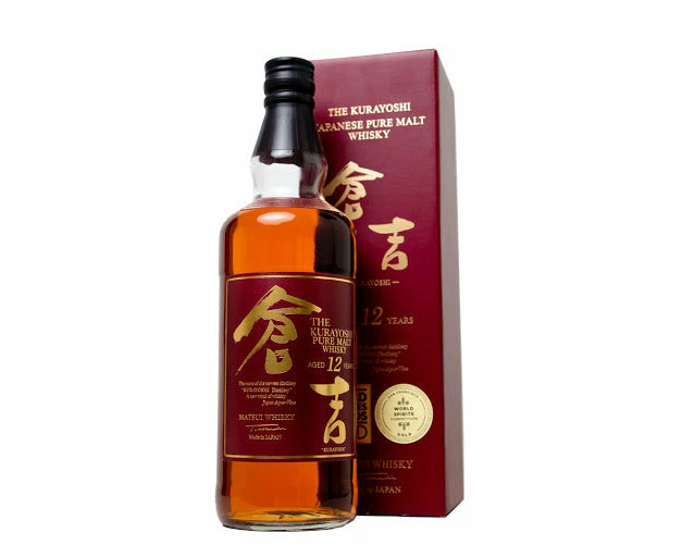 The Kurayoshi 12 Year Old Pure Malt Japanese Whisky 700ml