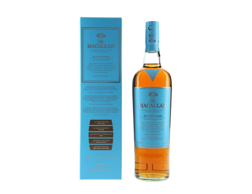 The Macallan Edition 6 Limited Edition Scotch Whisky 700ml