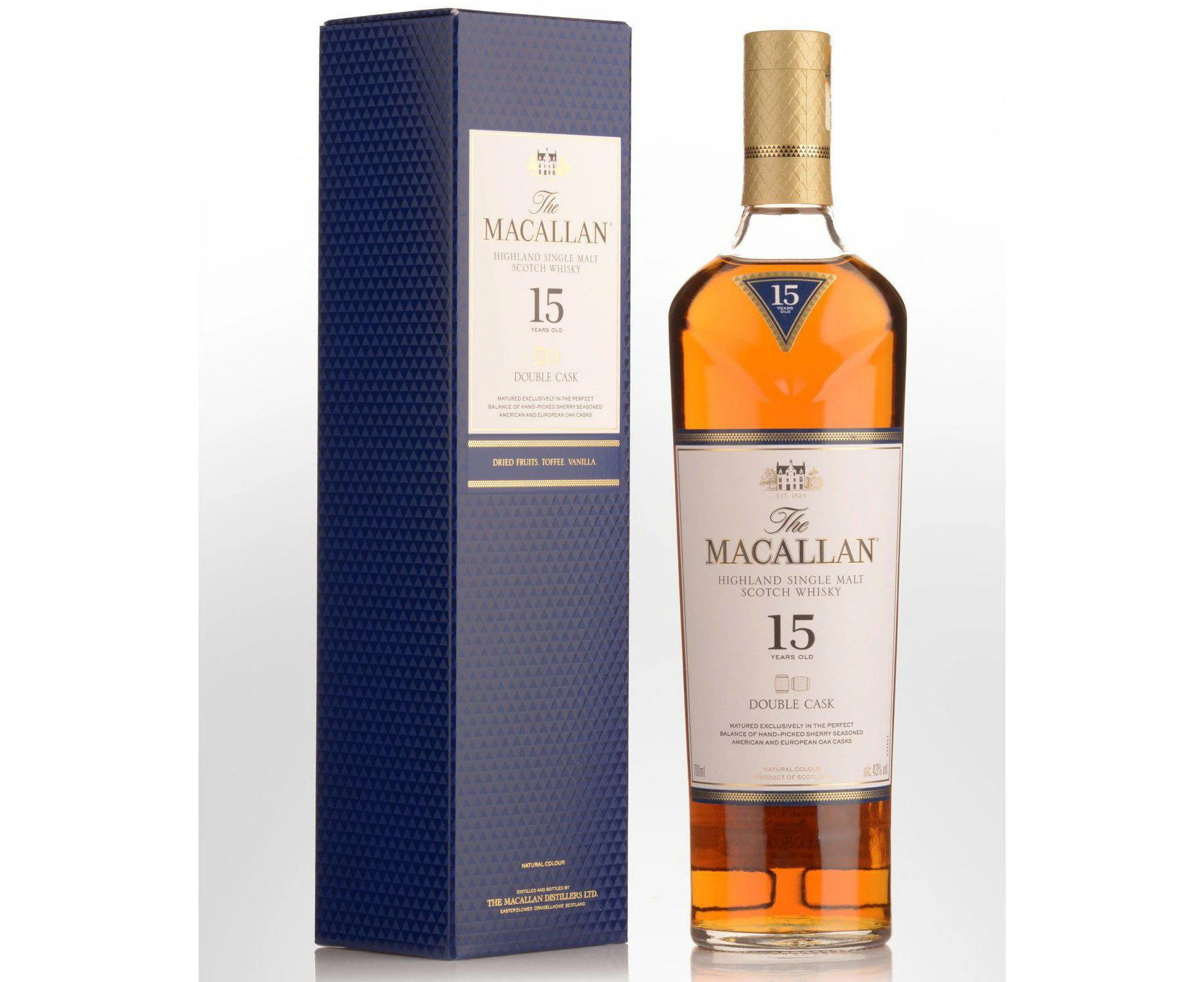 The Macallan Double Cask 15 Year Old Single Malt Scotch Whisky 700ml