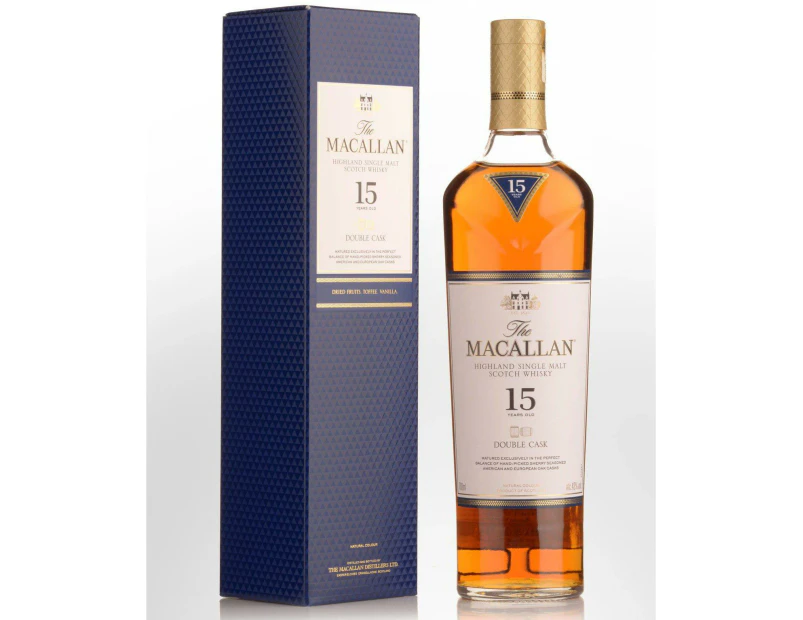 The Macallan Double Cask 15 Year Old Single Malt Scotch Whisky 700ml