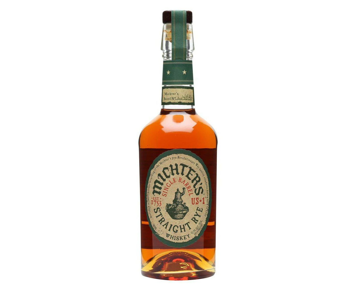 Michter's US*1 Single Barrel Straight Rye Whiskey 700ml