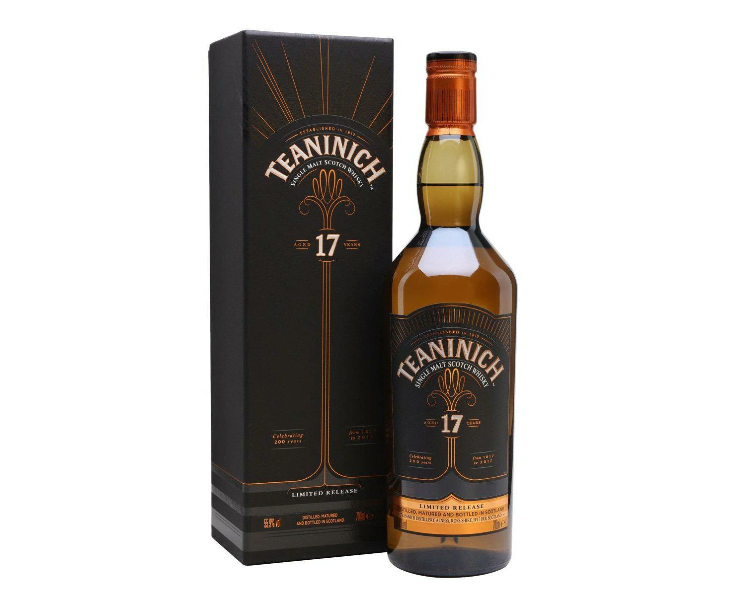 1999 Teaninich 17 Year Old (Special Release 2017) Cask Strength Single Malt Scotch Whisky 700ml