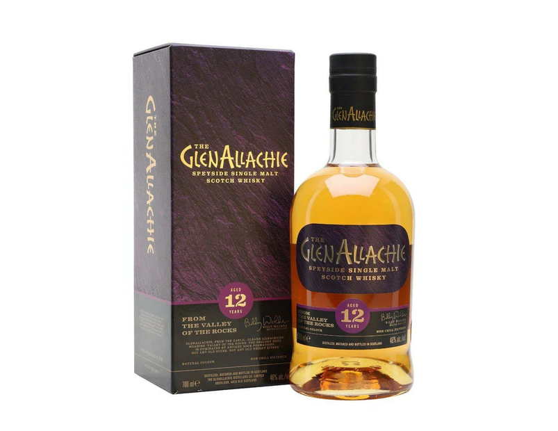 GlenAllachie 12 Year Old Single Malt Scotch Whisky 700ml