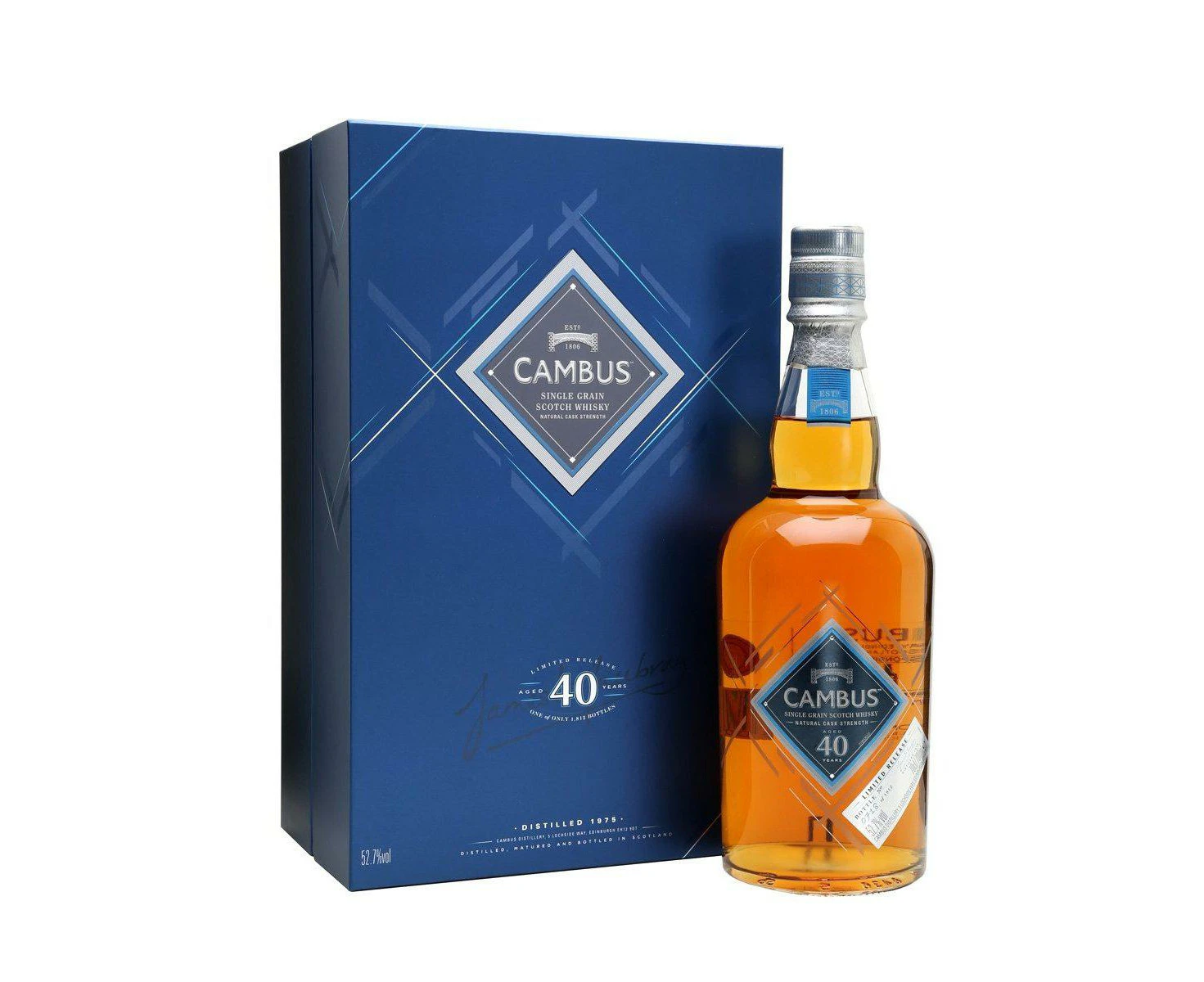 1975 Cambus 40 Year Old Cask Strength Single Grain Scotch Whisky 700ml (Special Release 2016)