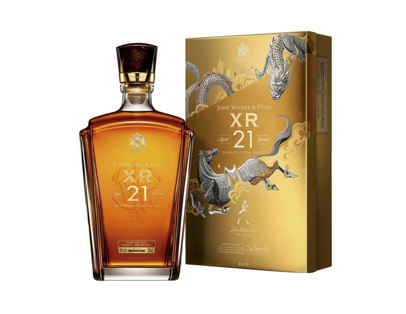 Johnnie Walker XR 21 Year Of The Tiger Blended Scotch Whisky 750ml