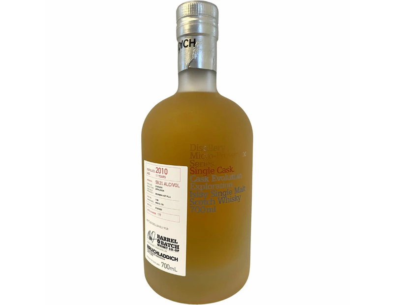 Bruichladdich Micro-Provenance (2010) 11 Years Single Cask Whisky