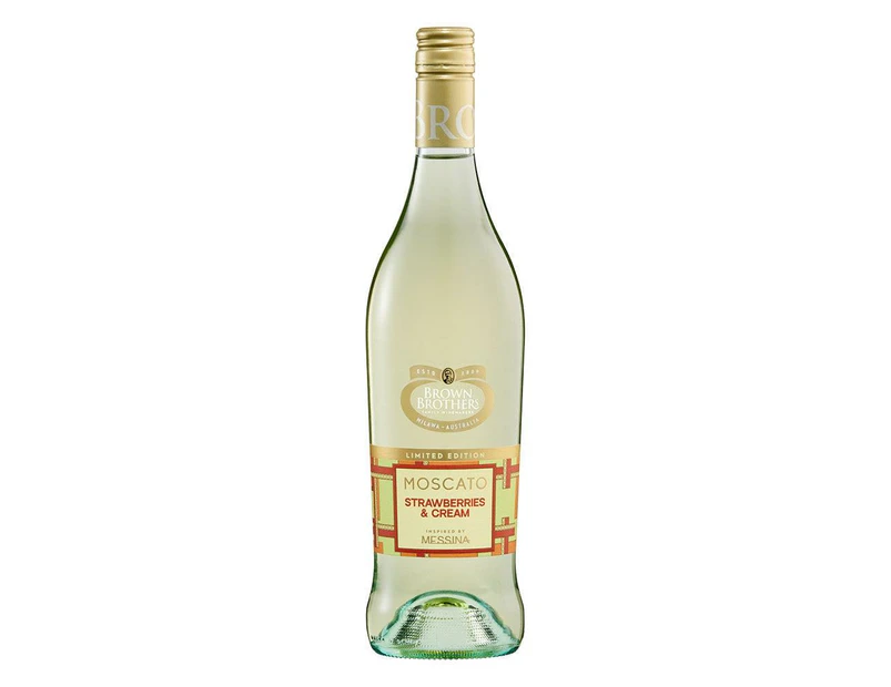 Brown Brothers Moscato Strawberries & Cream Messina Limited Edition 750ml