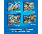 Lego® City Family House And Electric Car 60398 Building Toy Set Model Kit With Toy Car, Minifigures And Puppy Figure