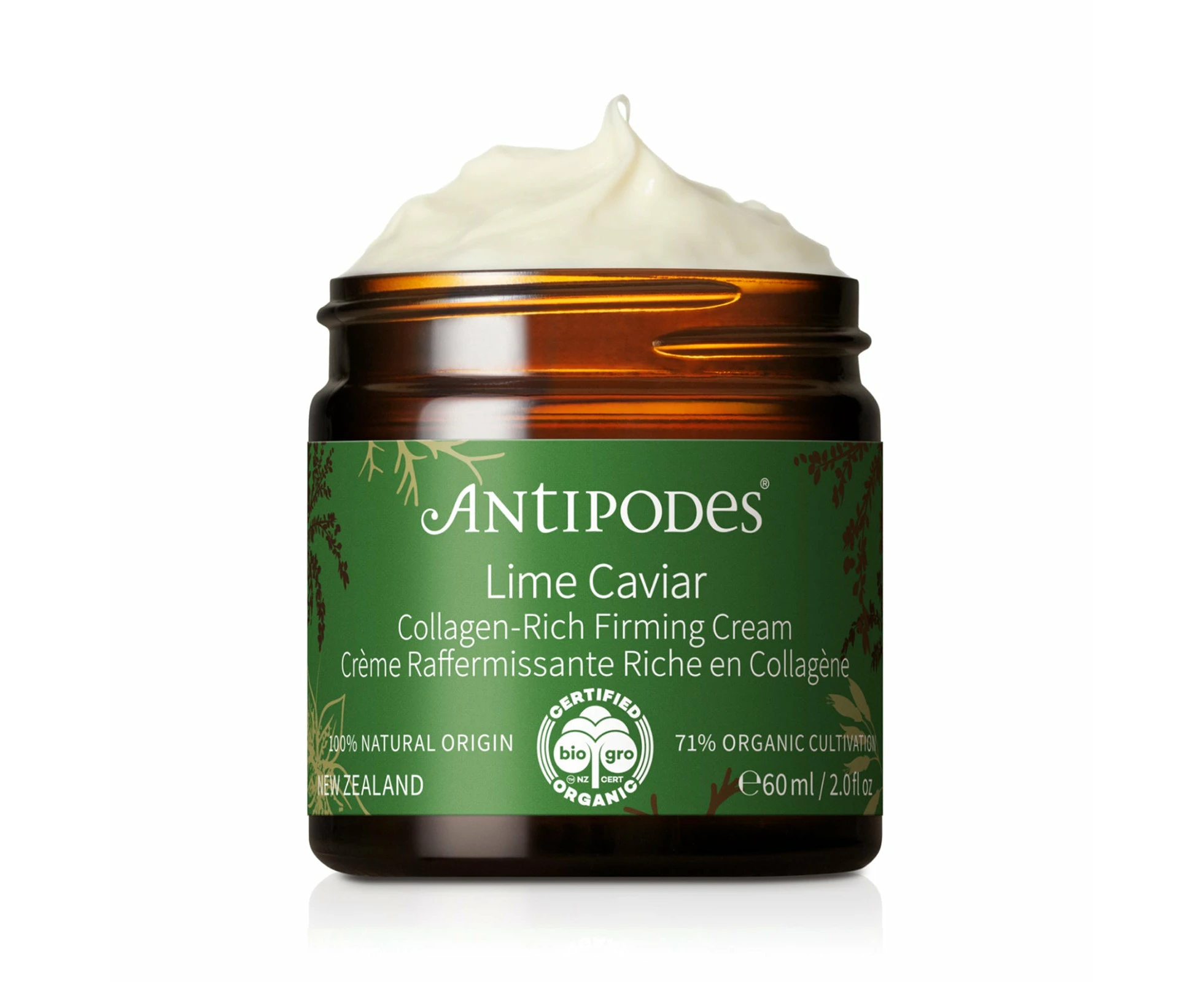 Antipodes Organic Lime Caviar CollagenRich Firming Cream 60ml