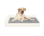 Advwin Pet Bed Memory Foam Calming Cat Sofa Dog Cushion Orthopedic Mat Washable 102x76x20