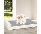 Advwin Pet Bed Memory Foam Calming Cat Sofa Dog Cushion Orthopedic Mat Washable 88x61x20