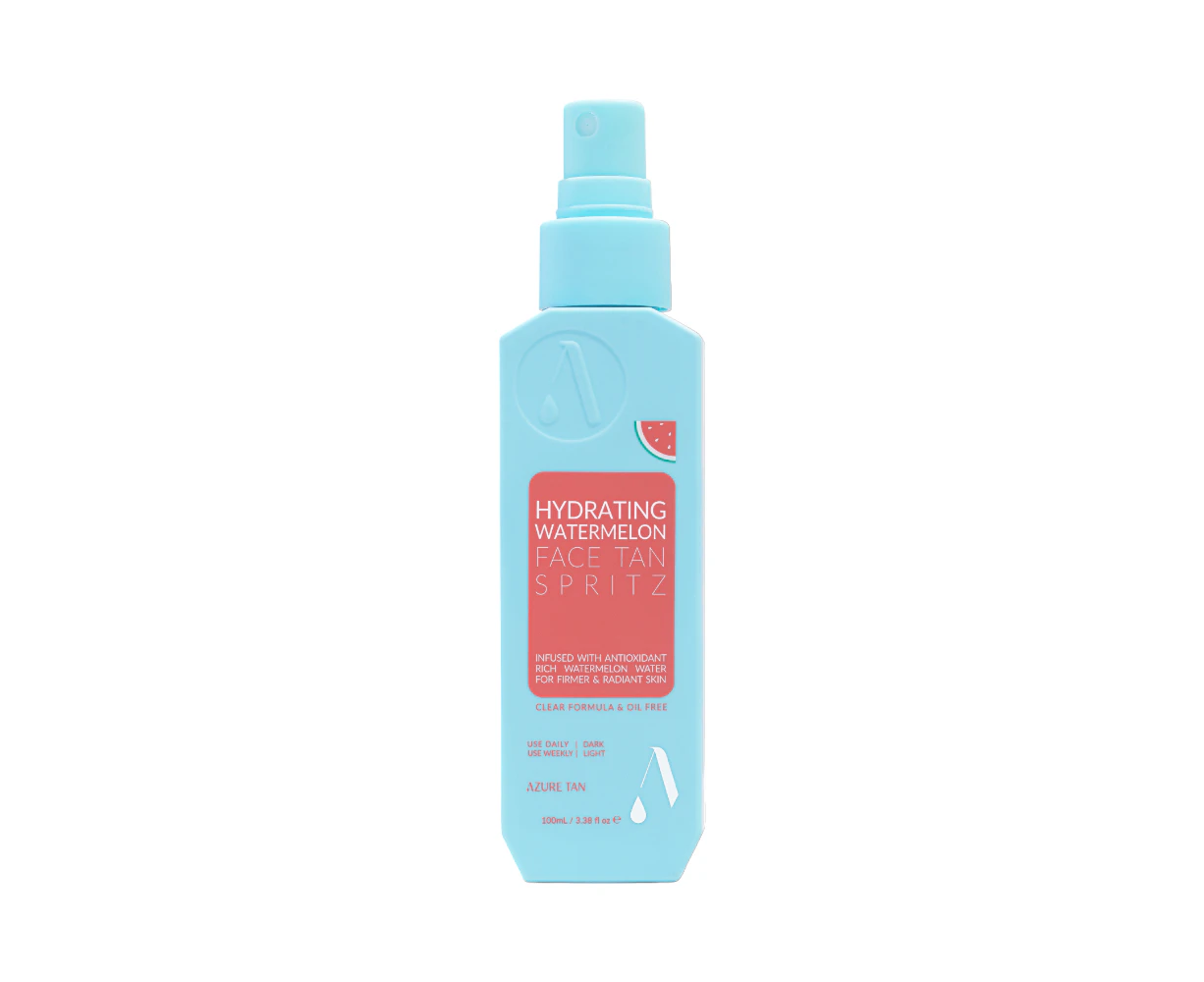 Azure Tan Hydrating Watermelon Face Tan Spritz 100ml