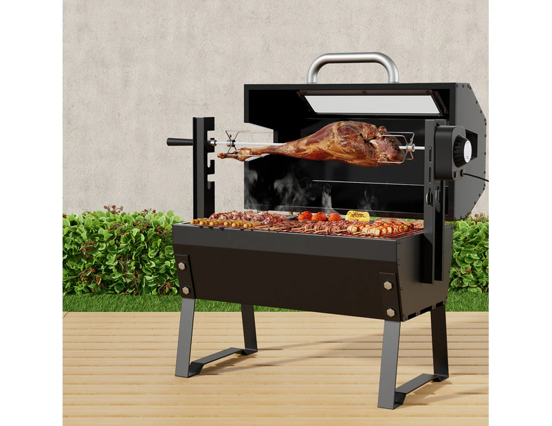 Grillz BBQ Grill Charcoal Electric Smoker Roaster