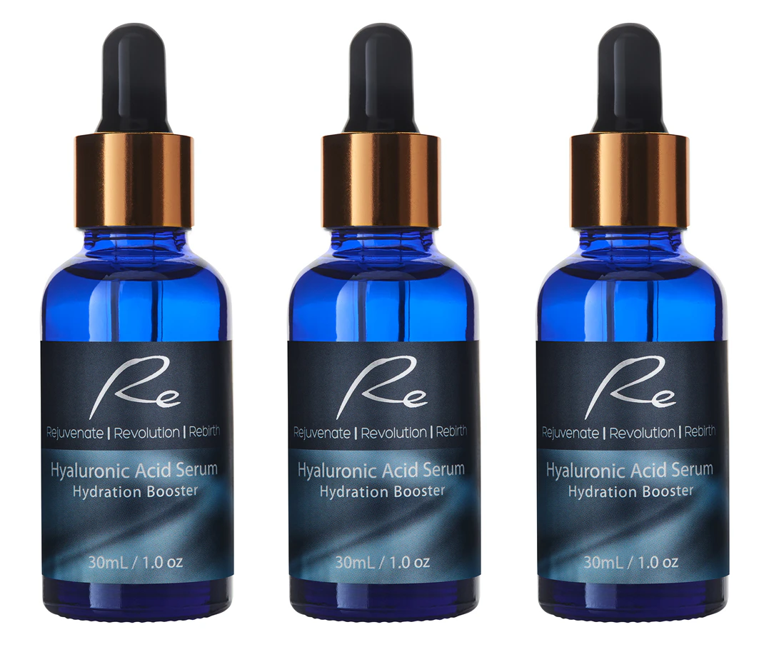 Re Hyaluronic Acid Serum Hydration Booster - 3pack - 3x30mL