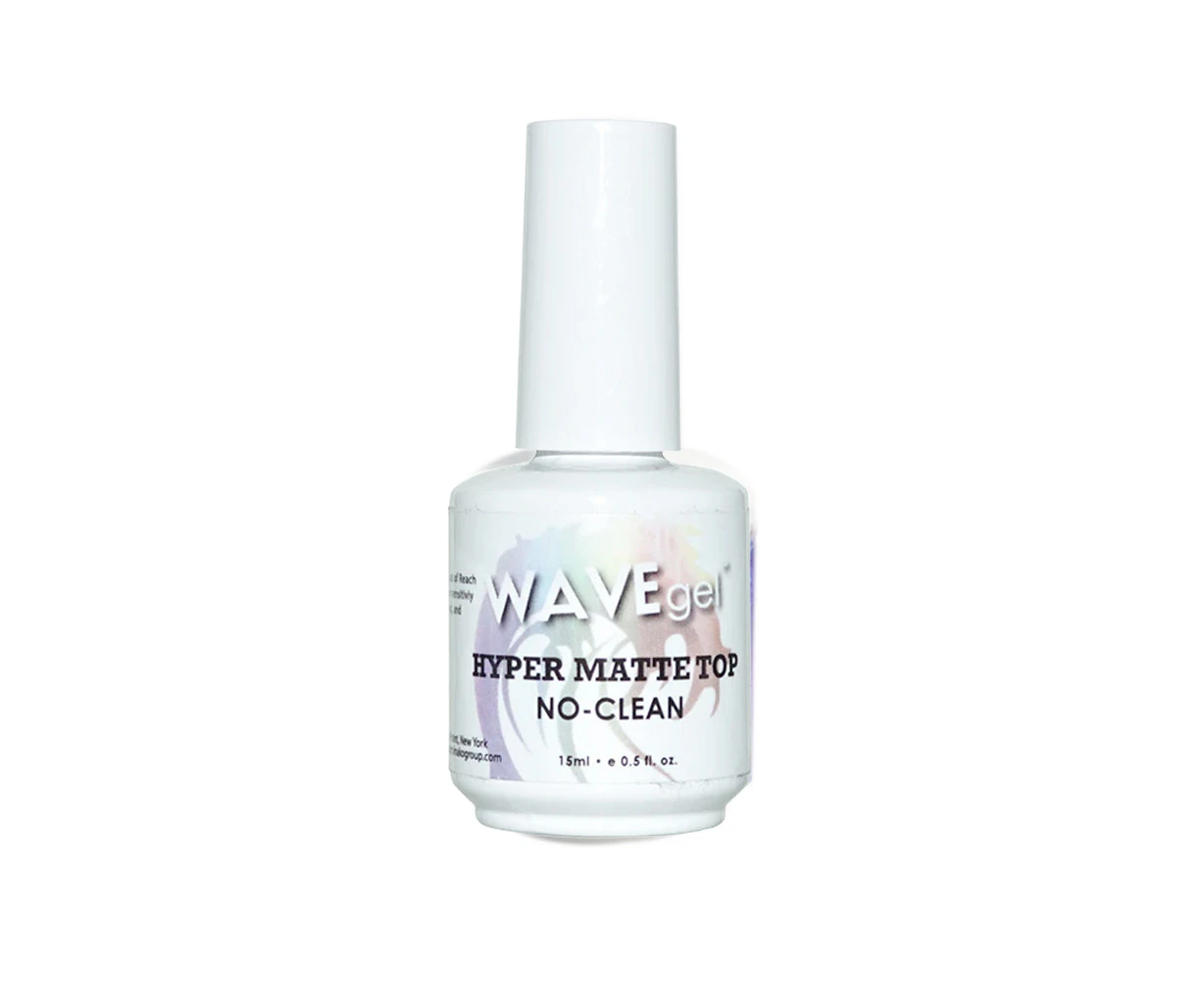 Wave Gel Hyper Matte Top Coat No Clean 15ml