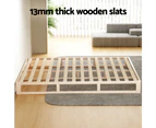 Artiss Bed Frame Queen Size Wooden Bed Base KALAM