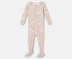 Carter's Baby/Toddler Swan Footed Pyjamas - Light Pink