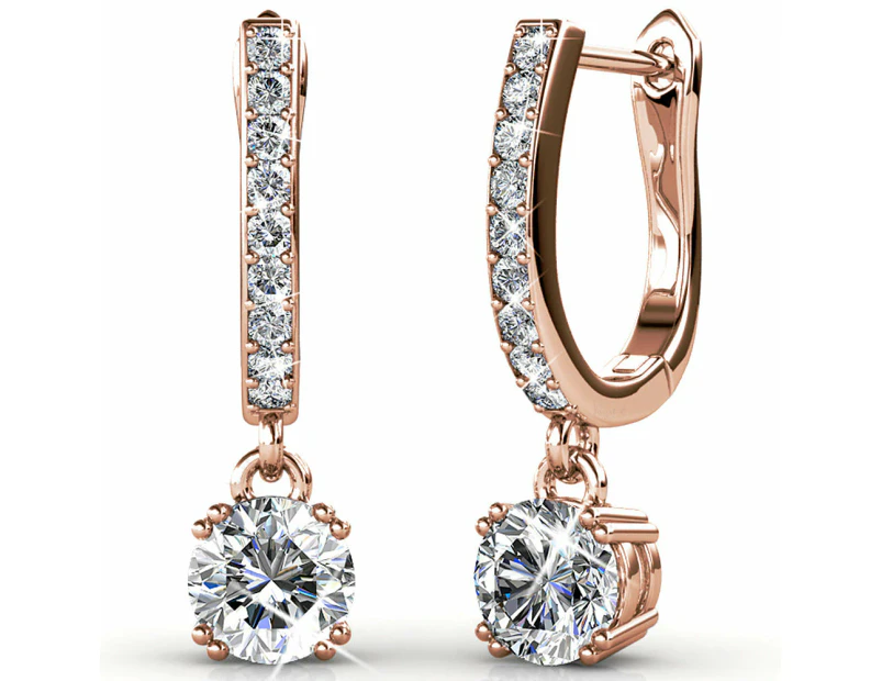 Dangle Earrings Embellished With SWAROVSKI® Crystals