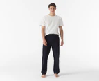 Tommy Hilfiger Men's Original Pin Stripe Woven Sleep Pants / Pyjama Pants - Desert Sky