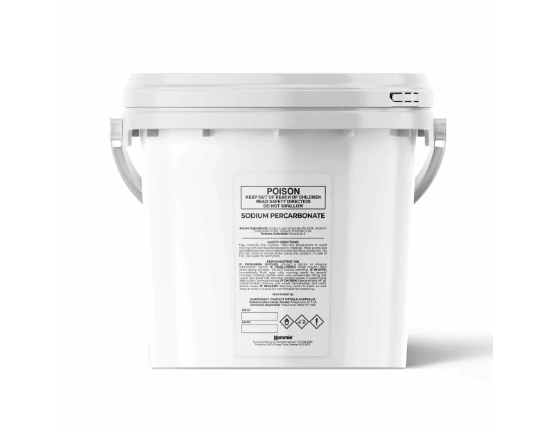 5Kg Sodium Percarbonate Tub - Eco Laundry Cleaner Brew Sanitiser Oxygen Bleach