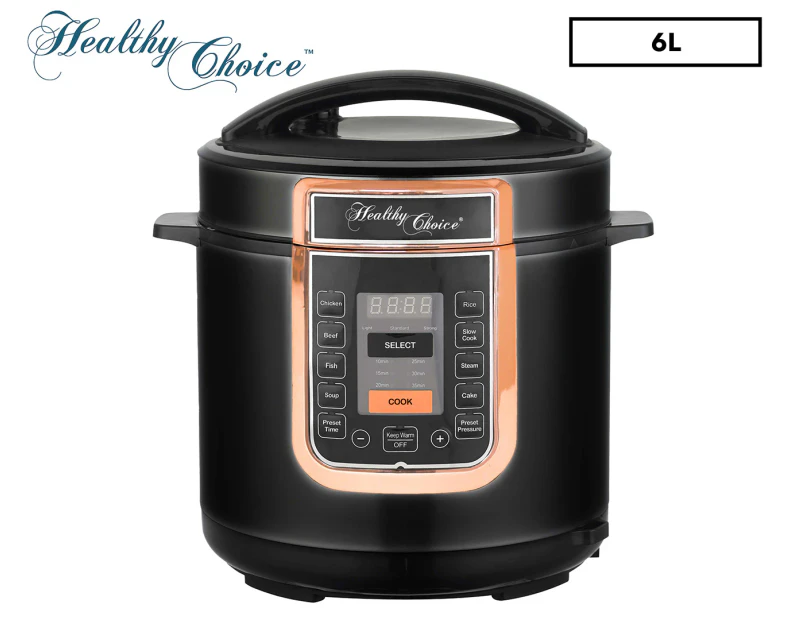 Healthy Choice 6L Electric Slow & Pressure Cooker