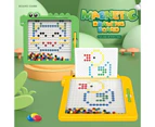Magnetic Drawing Board Funny Montessori Kids Toy Gift Early Education Puzzle Toy - Green