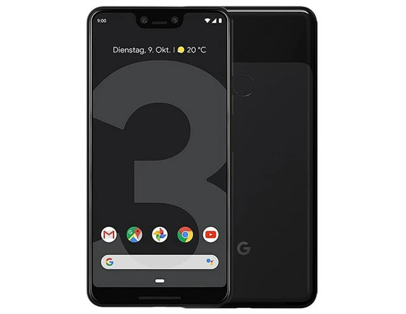 Google Pixel 3 XL Refurbished - - Just Black - Refurbished Grade A