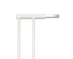 BabyDan Premier 2-Bar Extension For Baby Safety Gate Barrier Protection White