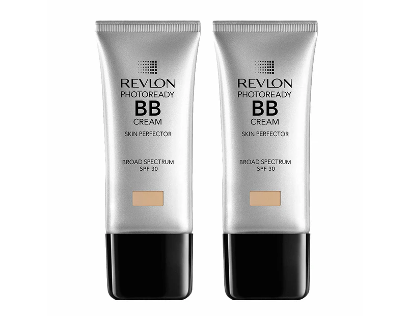 Revlon Photoready Bb Cream Skin Perfector 30ml 030 Medium 2 Pack