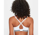 Target Medium Impact Wirefree Cotton Sports Bra - White