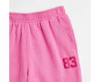 Target Graphic Trackpants - Pink