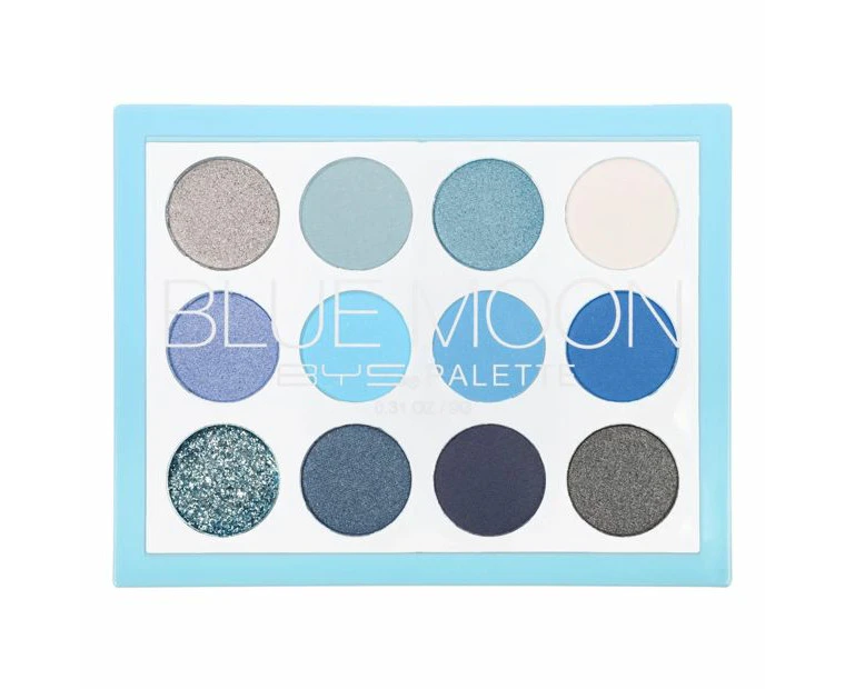 BYS 12 Shades Eyeshadow Palette - Blue Moon