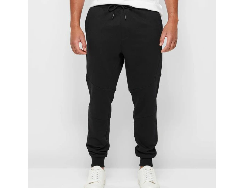 Target Panel Trackpants - Black